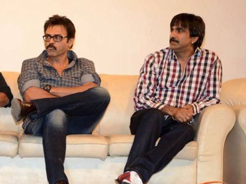 వెంకటేష్తో రవితేజ రేర్ పిక్.
