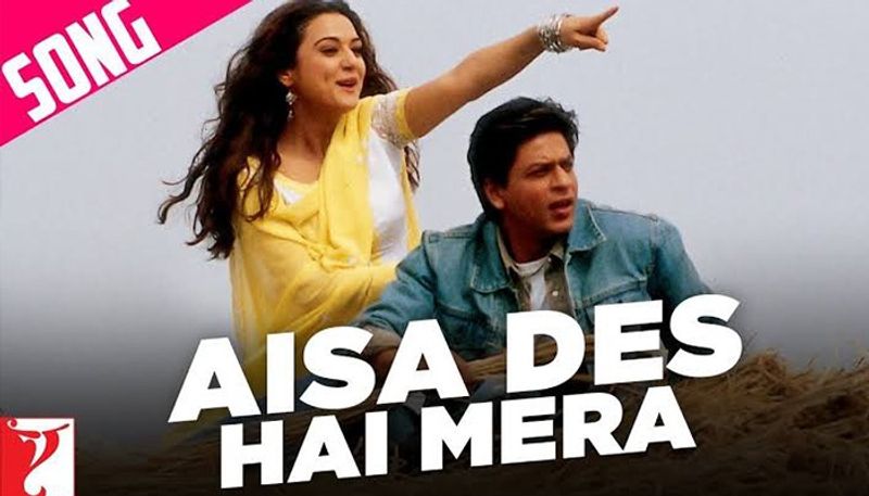 Aisa Des Hai Mera.
This song from the movie Veer Zara is a perfect dance song to showcase the spirit of patriotism. This song is used in schools and colleges on account of patriotic days.
