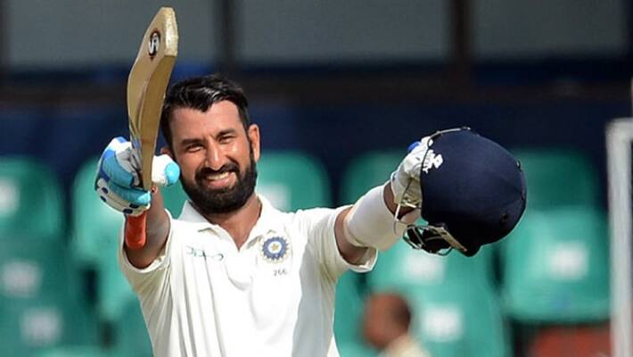 Cheteshwar Pujara scores century after long gap, Team India declares after huge lead Cheteshwar Pujara scores century after long gap, Team India declares after huge lead