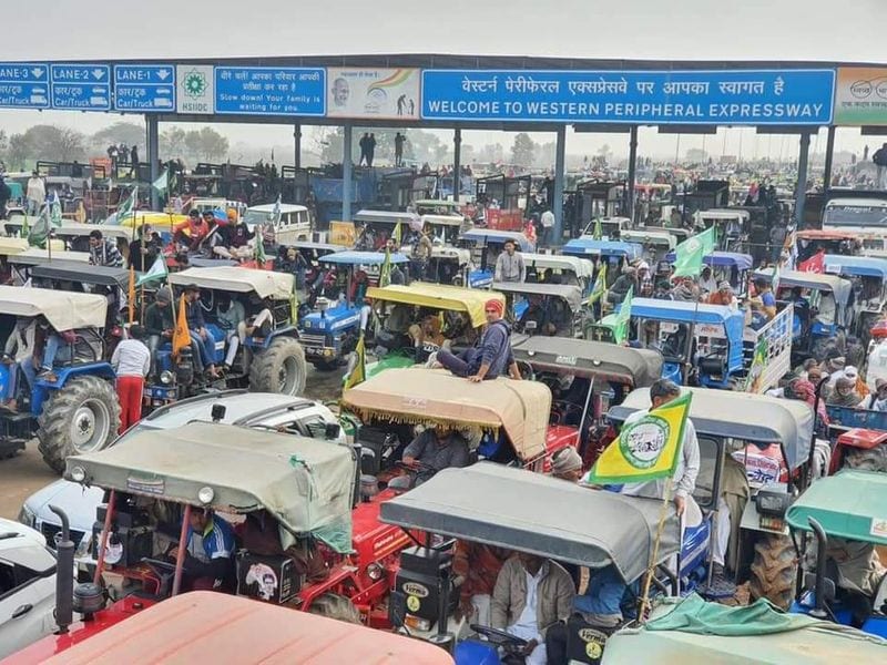 Internet services temporarily suspend due to violent Farmer protest and tractor rally delhi ckm