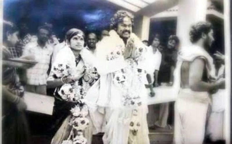 చిరంజీవి, సురేఖల పెళ్లినాటి అరుదైన ఫోటో.