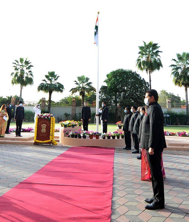 Muscat Indian Embassy celebrates 72nd Republic Day of India