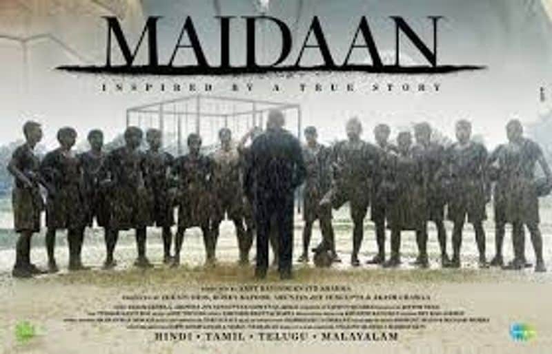 Boney Kapoor has announced Maidaan's date to be October 15, six months ago but the makers of RRR took to their social media accounts to make a big announcement of their release on October 13.