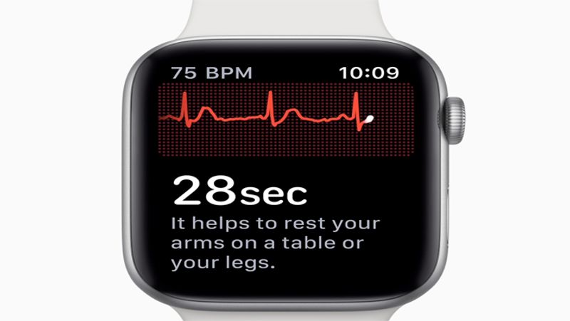 पिछले साल ऐपल वॉच ने अपने इनबिल्ट ECG (इलेक्ट्रोकार्डियोग्राम) फीचर से 80 साल की एक महिला में गंभीर बीमारी की पहचान की थी। जबकि अस्पताल में उन्हें पूरी तरह से फिट बताया था। लेकिन मरीज ने फिर उन्हें इस वॉच की ईसीजी रिकॉर्डिंग दिखाई, जिसमें गंभीर कोरोनरी कीमिया के संकेत थे। इसके बाद उनके दिल का दोबारा चेकअप हुआ और पता चला कि उन्हें गंभीर बीमारी है। बीमारी का पता चलने के बाद बलून एंजियोप्लास्टी और स्टेंट के इस्तेमाल के बाद उनका सफल इलाज हुआ।