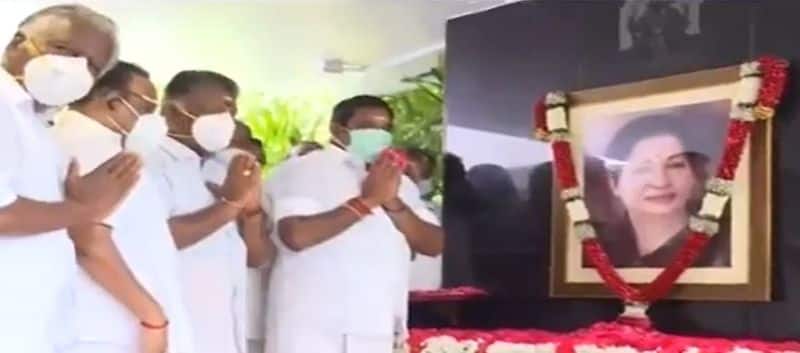 CM Edappadi palanisamy unveils former CM Jayalalithaa Veda Nilayam residence at Poes Garden as a memorial