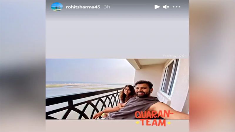 रोहित शर्मा अजिंक्य रहाणे और शार्दुल ठाकुर बुधवार को सबसे पहले बैच में चेन्नई पहुंचे थे। जहां कोविड-19 (Covid-19) टेस्ट के बाद सभी खिलाड़ियों को होटल रूम में 6 दिन तक क्वारंटीन होने की सलाह दी गई।