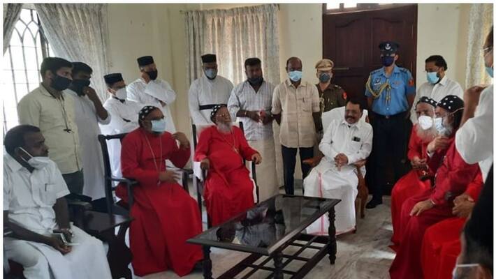 P S Sreedharan Pillai says discussion will continue to solve orthodox and Jacobite conflict P S Sreedharan Pillai says discussion will continue to solve orthodox and Jacobite conflict