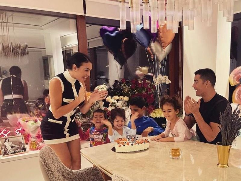 Here S How Cristiano Ronaldo Georgina Rodriguez Celebrated Their Children S Birthday