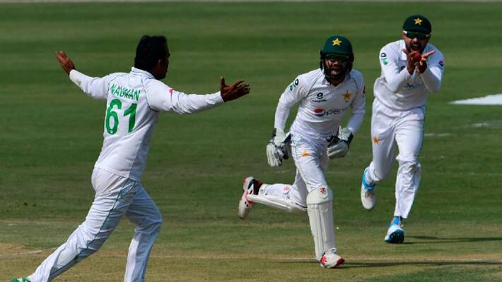 Pakistan one wicket behind second test win against Zimbabwe Pakistan one wicket behind second test win against Zimbabwe