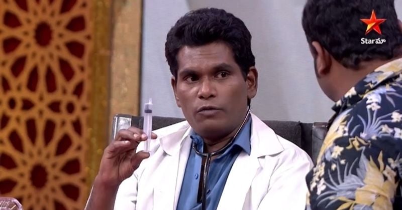 మరో టీమ్ లీడర్ గా చమ్మక్ చంద్ర మొదటి స్కిట్ లో డాక్టర్ గా అదరగొట్టాడు. ఇద్దరు నర్సు లతో శంకర్ దాదా ఎం బి బి ఎస్ రేంజ్ లో కామెడీ అల్లాడించారు.