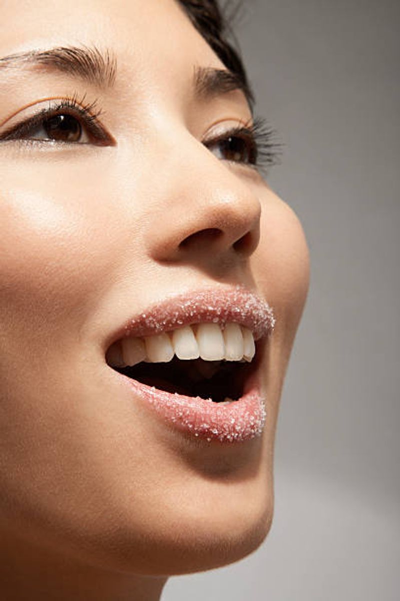 Scrub
It has three simple steps, which starts with scrubbing. Make a paste of coffee, olive oil and sugar and scrub your mouth area to avoid flaking. As the matte lipstick takes the shape of your lips, highlighting the rough edges.
