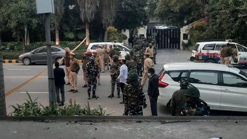 * Indian and Israeli security agencies are probing the possibility of the involvement of Iranians or a local ISIS module.
* Delhi Police Special Cell has obtained CCTV footage showing a cab dropping off two persons who walk towards the spot near Israel Embassy where the explosion occurred on January 29.
* The Delhi Police Special Cell has contacted a cab driver, who was seen dropping two persons near the embassy in CCTV footage. Any role of these persons in the explosion is yet to be ascertained.