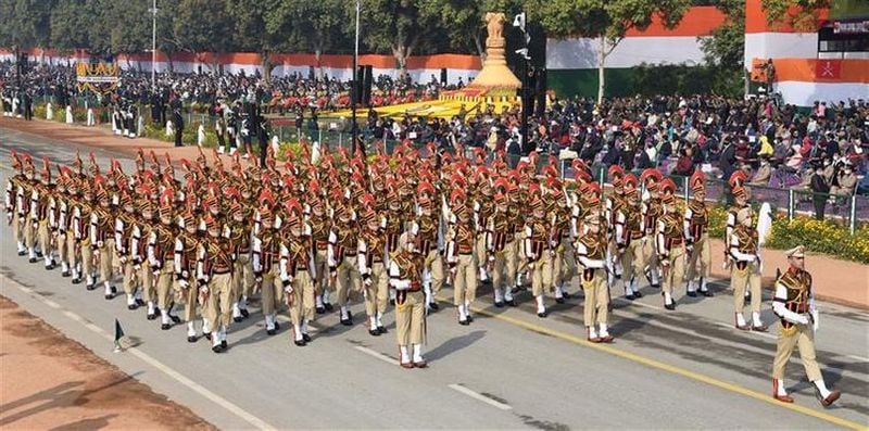 Three panels of judges were appointed for assessing the performance of marching contingents from three Services, CAPFs, other Auxiliary Forces, tableaux from various States and Union Territories (UTs), Central Ministries, Departments, CAPFs and other auxiliary forces and School children items.