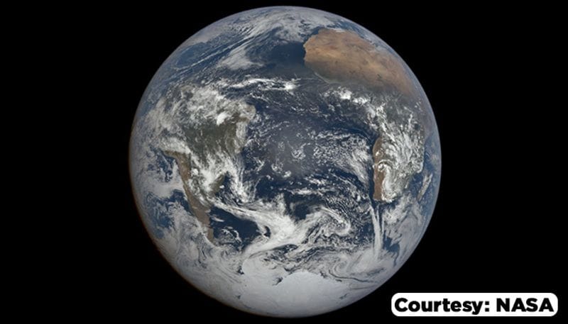 Here's another amazing fact. Even though it looks flat, the ocean is not level. The surface has peaks and valleys and varies due to changes in height of the land below, winds, temperature, saltiness, atmospheric pressure, ocean circulation, and other factors.