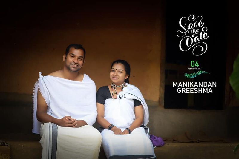 save the date photoshoot in paniya community culture