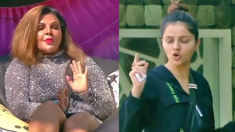 राखी को ऐसा करते देख रुबीना को गुस्सा आता है और वह कहती हैं- राखी इस तरीके की बात मत कीजिएगा। बाद में वह अभिनव को भी राखी से दूर रहने की सलाह देती हैं और कहती हैं कि यह एक चीप एंटरटेनमेंट है। वह अपनी सीमाएं लांघ जाएंगी, तुम उसे बढ़ावा मत देना।