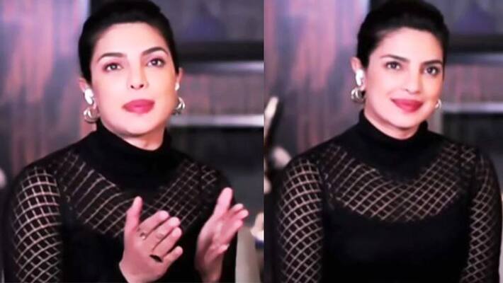Priyanka Chopra Black Color Sheer Sweater Price KPG Priyanka Chopra Black Color Sheer Sweater Price KPG