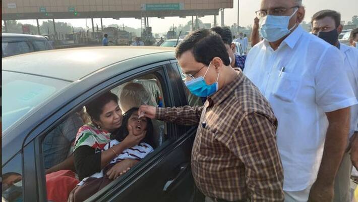 Three day polio campaign started in India kpa Three day polio campaign started in India kpa