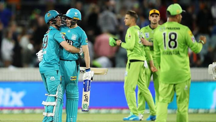brisbane heat beat sydney thunder and is going to face perth scorchers in challenger round in big bash league brisbane heat beat sydney thunder and is going to face perth scorchers in challenger round in big bash league