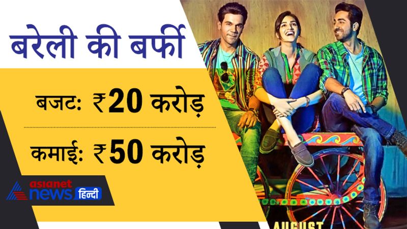 2017 में रिलीज हुई बरेली की बर्फी की डायरेक्टर अश्विनी अय्यर तिवारी हैं। इस फिल्म में आयुष्मान खुराना के अलावा राजकुमार राव, कृति सेनन, पंकज त्रिपाठी और सीमा पाहवा ने काम किया है। 