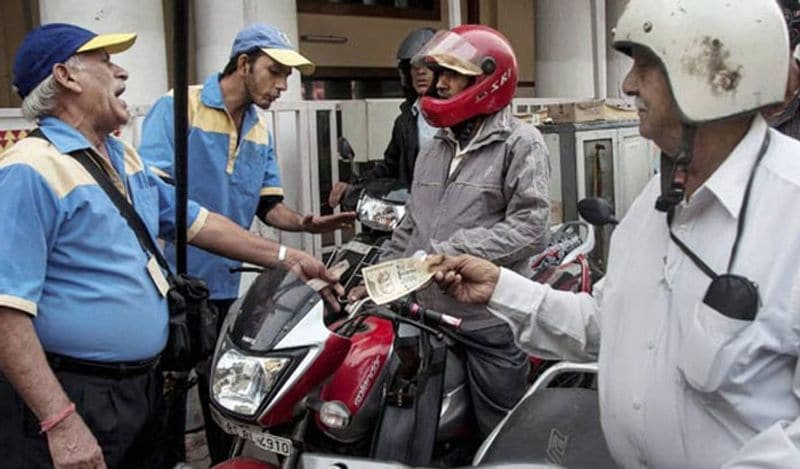 Petrol and diesel prices increased on the fifth day 36 increase in 18 months Center charges so much on one liter