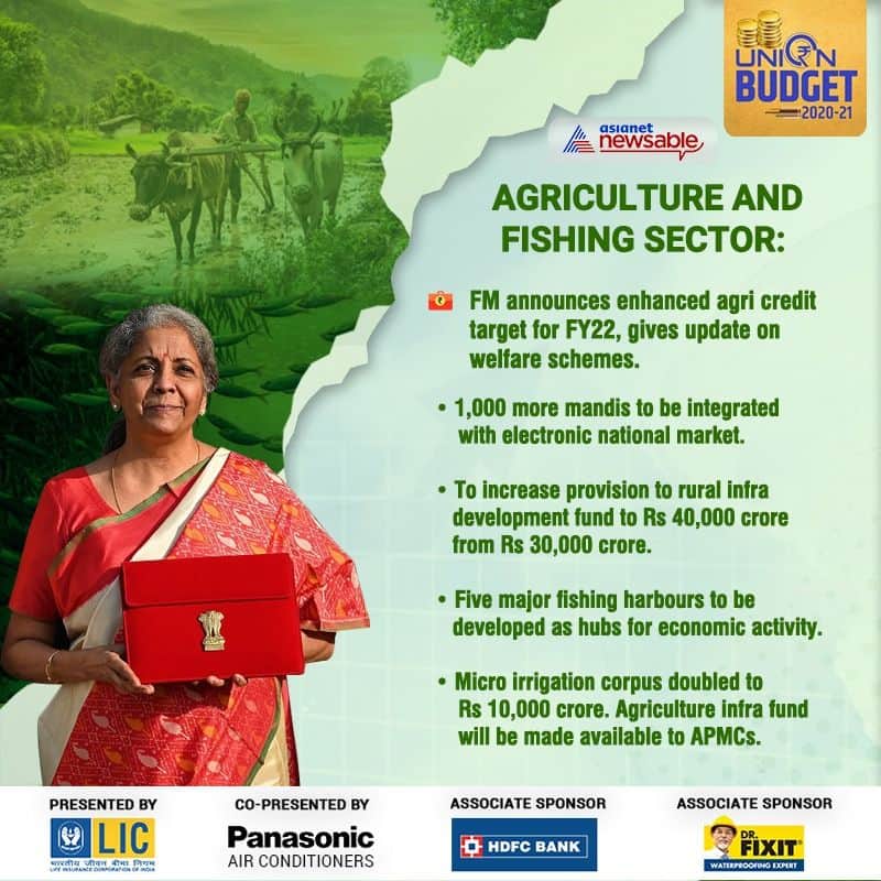Budget 2021: Aim to double farmers' income, says Nirmala Sitharaman-dnm
