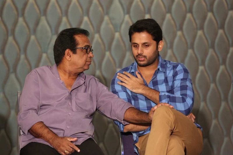 నితిన్తో ముచ్చటిస్తూ..