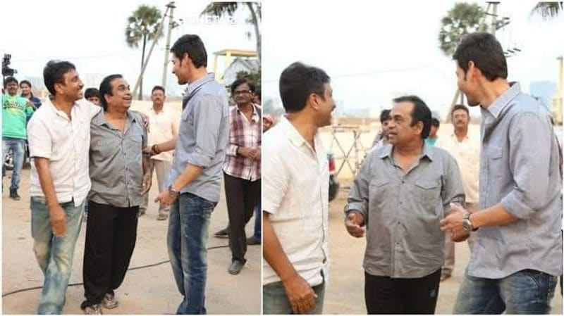 మహేష్బాబు, దర్శకుడు శ్రీనువైట్లతో అరుదైన సన్నివేశం..
