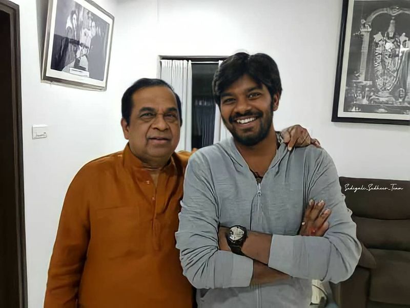 `జబర్దస్త్` కమెడీయన్ సుడిగాలి సుధీర్.. బ్రహ్మానందంతో..
