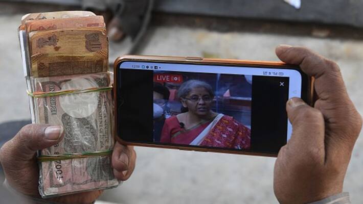 Leaders reaction after Finance Minister Nirmala Sitharaman presented the budget kpn Leaders reaction after Finance Minister Nirmala Sitharaman presented the budget kpn