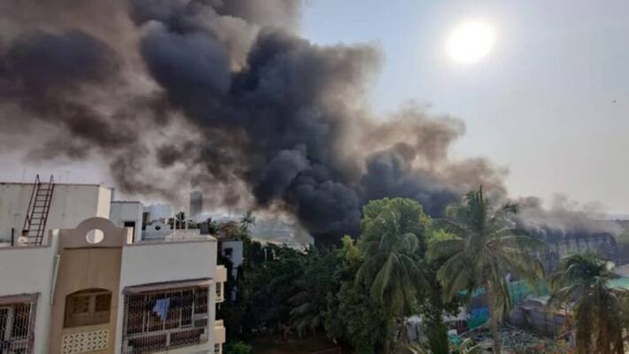 cinema studio fire accident in Mumbai cinema studio fire accident in Mumbai