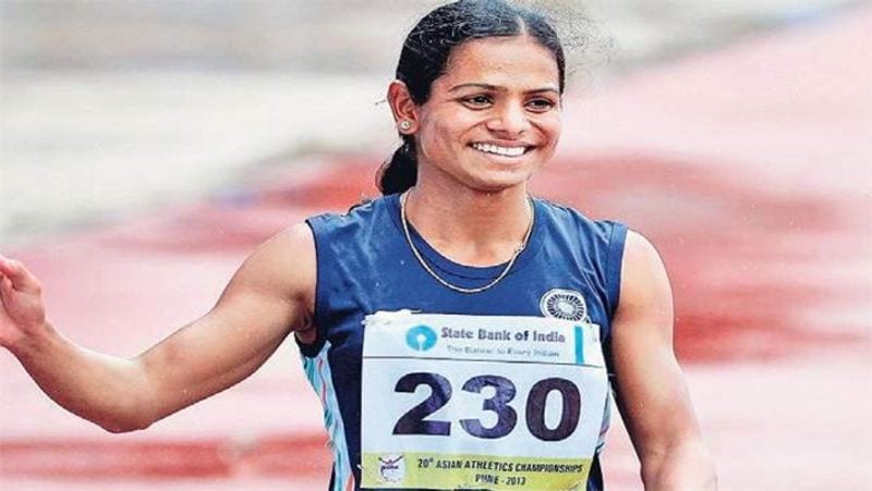 ओडिशा में बुनकरों के परिवार में जन्मीं दुती चांद जब 4 साल की थी, तब से उन्होंने दौड़ना शुरू कर दिया थी। उनकी बड़ी बहन सरस्वती चंद उनकी प्रेरणा थीं, वह एक स्टेट लेवल रनर थी।