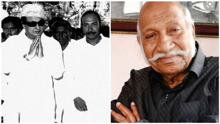 KP Ramakrishnan, who was traveling as a bodyguard to MGR has passed away KP Ramakrishnan, who was traveling as a bodyguard to MGR has passed away