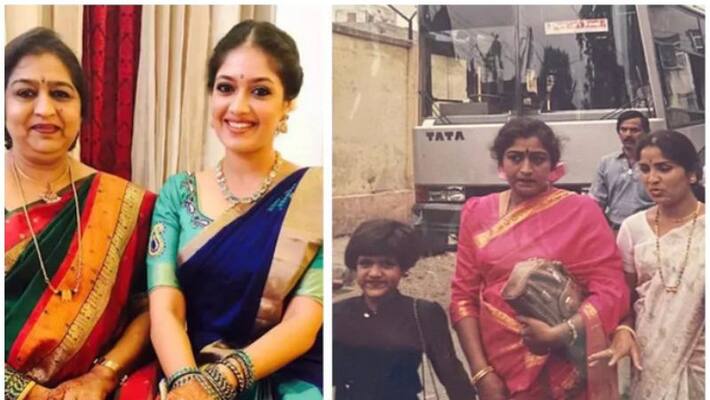 Meghana Raj shares funny caption for her childhood photo with mom Pramila Meghana Raj shares funny caption for her childhood photo with mom Pramila