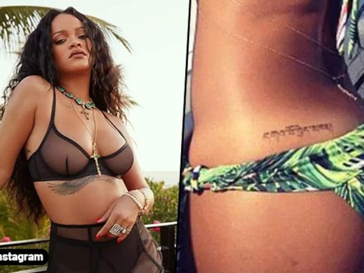 Does Rihanna has verse from Bhagavad Gita tattooed on her butt? Read this