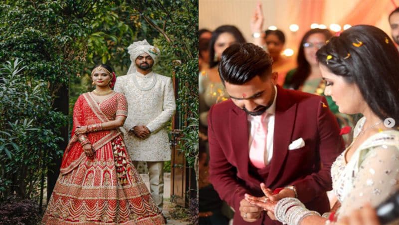 बता दें कि इससे पहले मंगलवार को तेवतिया के राजस्थान रॉयल्स टीम के साथी जयदेव उनादकट भी शादी के बंधन में बंध गए हैं। उन्होंने अपनी मंगेतर रिनी के साथ शादी कर ली है। उनादकट ने भी सोशल मीडिया के जरिए अपनी शादी की न्यूज शेयर की थी।
