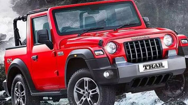Mahindra Thar Five Door Spied Testing Mahindra Thar Five Door Spied Testing