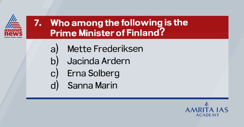 Answer: dMette Frederiksen - Denmark PMJacinda Ardern - New Zealand PMErna Solberg - Norway PM