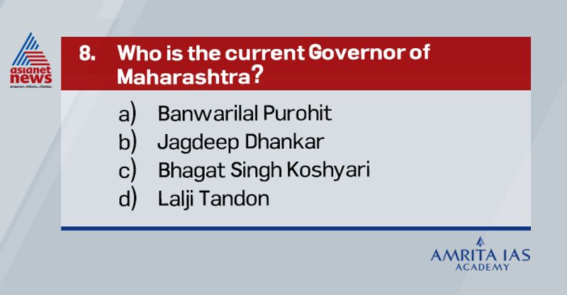 Answer: cBanwarilal Purohit - Tamil Nadu GovernorJagdeep Dhankar - West Bengal GovernorLalji Tandon - Former Governor of Madhya Pradesh