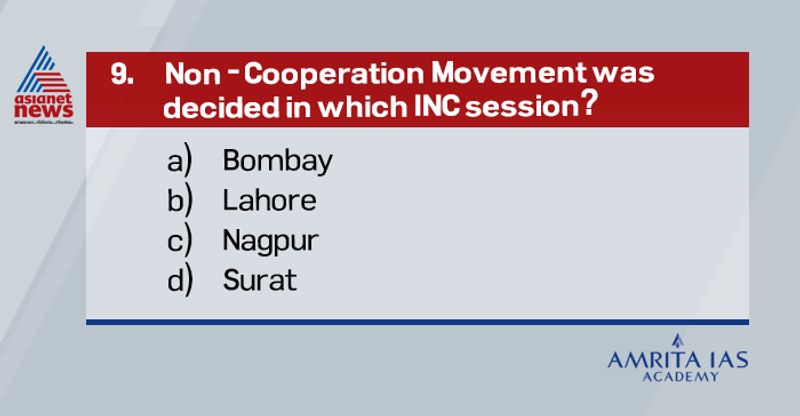 Answer: cIn Nagpur session the Congress decided to have the attainment of Swaraj through peaceful and legitimate means, thus committing itself to an extra constitutional mass struggle. The constitution of INC was changed to reduce the membership fees.Gandhi declared that if the non-cooperation programme was implemented completely, swaraj would be ushered in within a year.