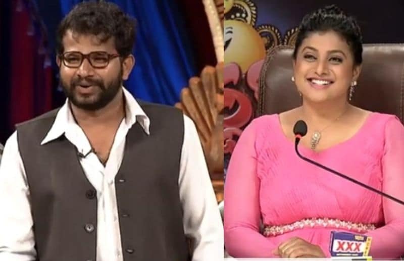 ఇక జబర్ధస్త్ జడ్జ్ గా ఏళ్ల తరబడి కొనసాగుతున్న రోజాపై ఆది అనేకమార్లు పంచ్ లు వేయడం జరిగింది. తాజా ఎపిసోడ్ లో రోజాపై మరోమారు తన మార్క్ సెటైర్ వేశాడు ఆది.