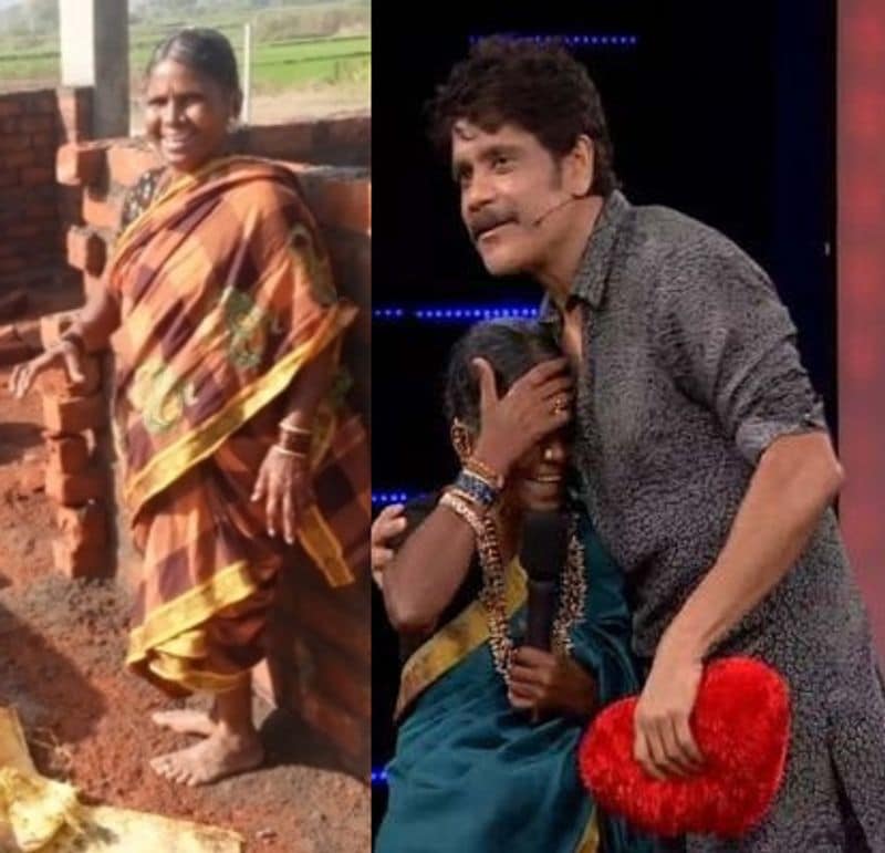 gangavva house warming ceremony bigg boss 4 akhil savitri hul chul photos viral