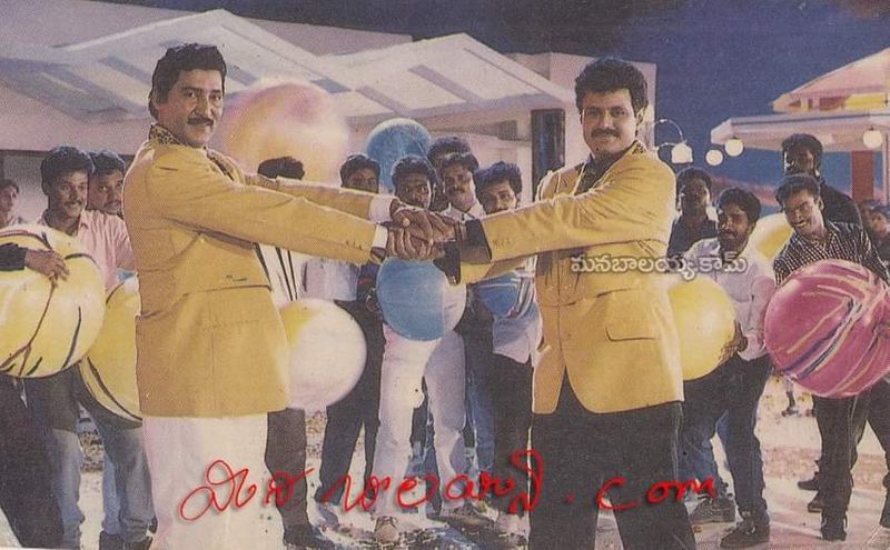 శోభన్బాబుతో బాలయ్య.