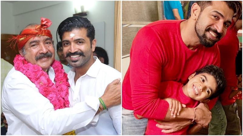 Working stills from this popular hero's son is out from Suriya production going viral on socials