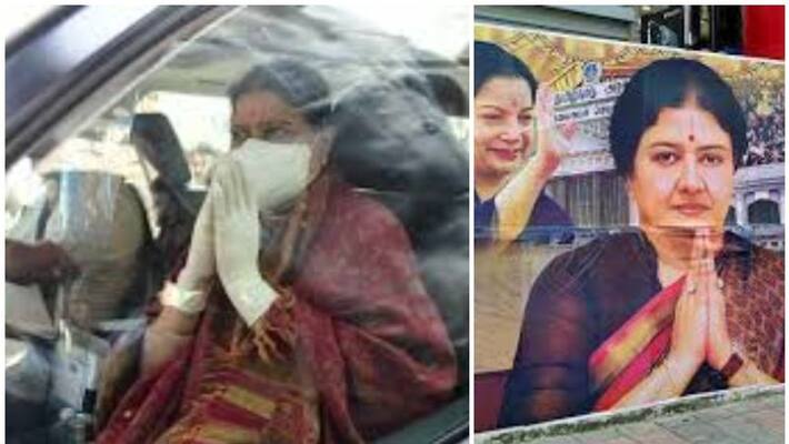 sasikala went to tamilnadu after 4 years sasikala went to tamilnadu after 4 years