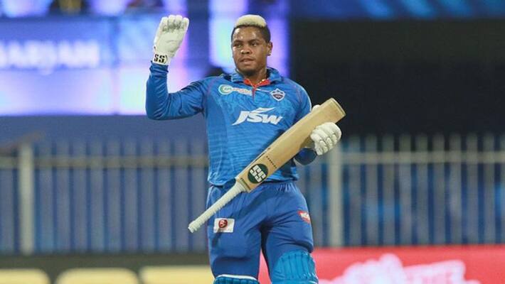 ALL Blue Twitter React DC Cricketer Shimron Hetmyer New Hair style ALL Blue Twitter React DC Cricketer Shimron Hetmyer New Hair style