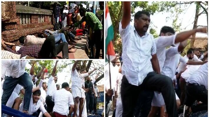 kerala psc rank holders protest in 17 th day kerala psc rank holders protest in 17 th day