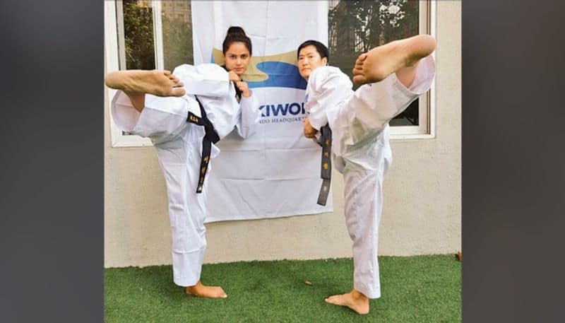 International taekwondo champion: Neetu Chandra will soon flaunt her skill in 'Never Back Down: Revolt' ANK