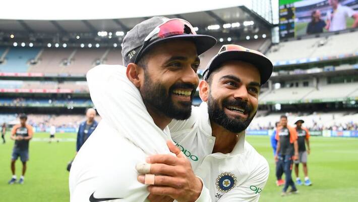 Virat Kohli backs Ajinkya Rahane despite poor batting in Chennai Test Virat Kohli backs Ajinkya Rahane despite poor batting in Chennai Test