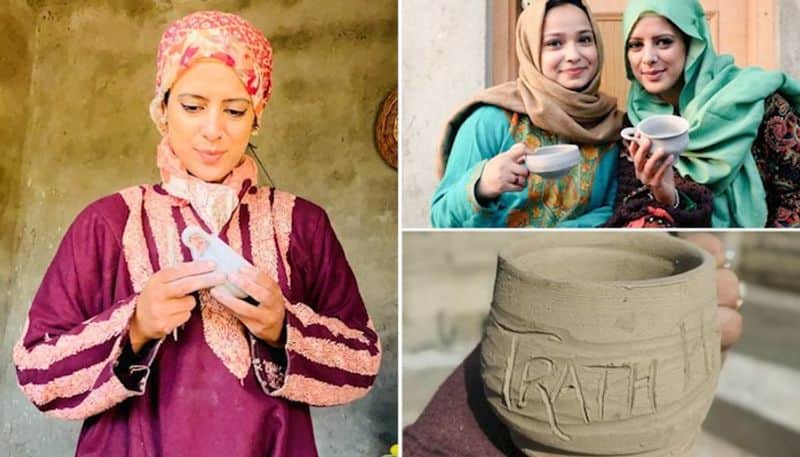 Kashmir civil engineer gives up her job to take up pottery fulltime